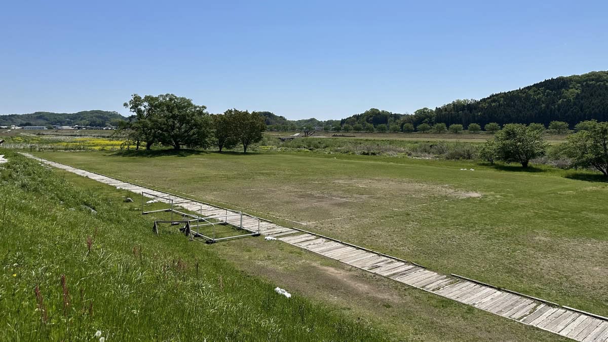 大河原公園河川敷